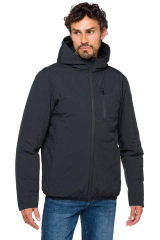 Cazadora con capucha Havelok - Negro