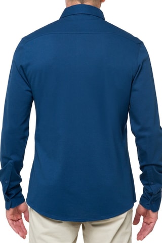 Camisa regular fit Jefferson - Azul