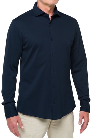 Camisa regular fit Jefferson - Azul