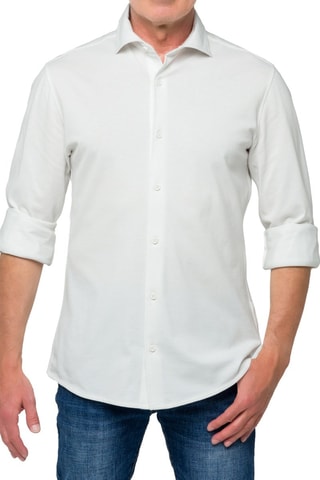 Camisa regular fit Jefferson - Blanco