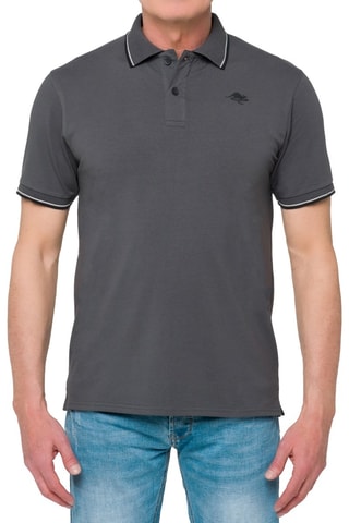 Polo regular fit Amak - Gris