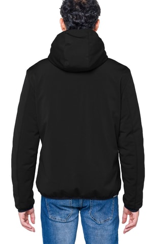 Parka regular fit con capucha Andaz - Negro