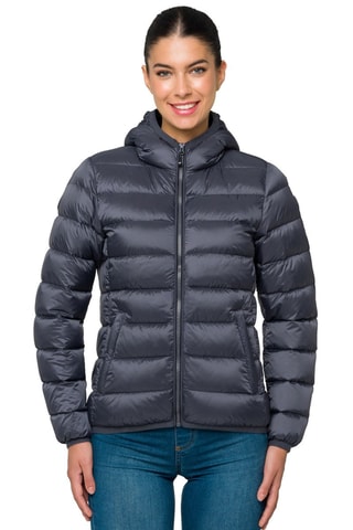 Anorak con capucha Chloe - Gris oscuro