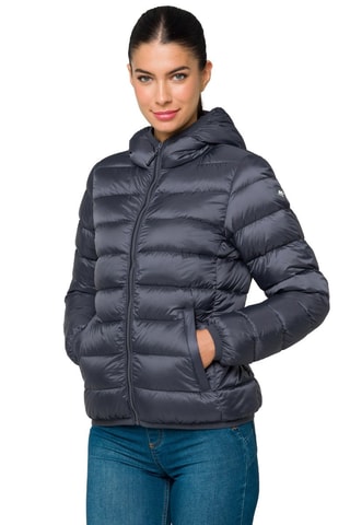 Anorak con capucha Chloe - Gris oscuro