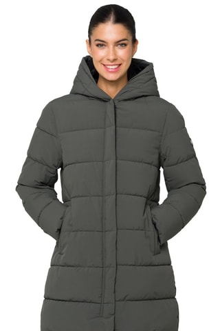 Anorak con capucha Florence - Verde grisáceo