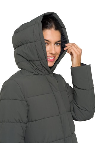 Anorak con capucha Florence - Verde grisáceo