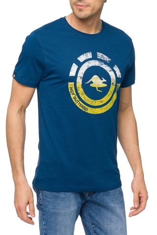 Camiseta Nahua - Azul oscuro