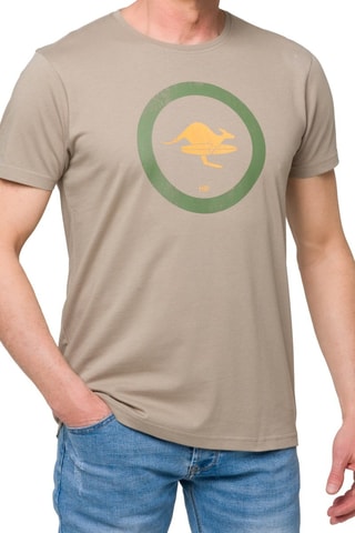 Camiseta regular fit Kailua - Caqui