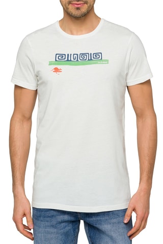 Camiseta Tikisurf - Blanco