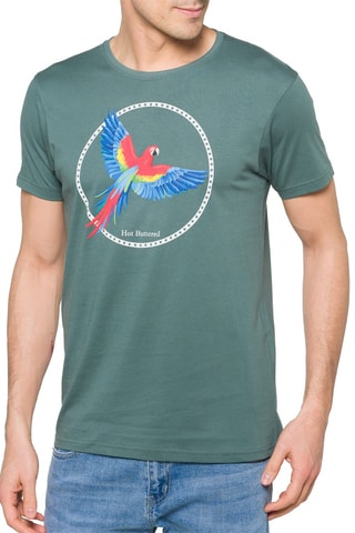 Camiseta regular fit Phenix - Verde
