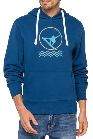 Sudadera con capucha Groove - Azul