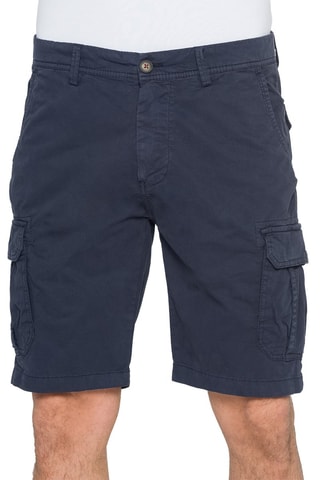 Bermudas regular fit Athabasca - Azul marino