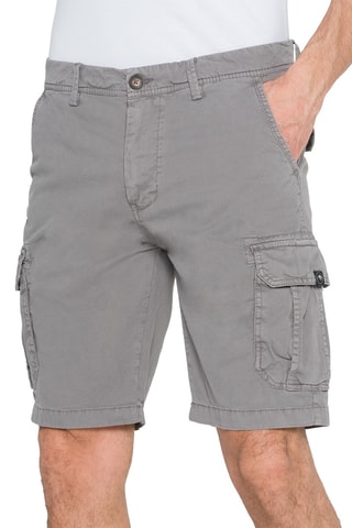 Bermudas regular fit Athabasca - Gris claro
