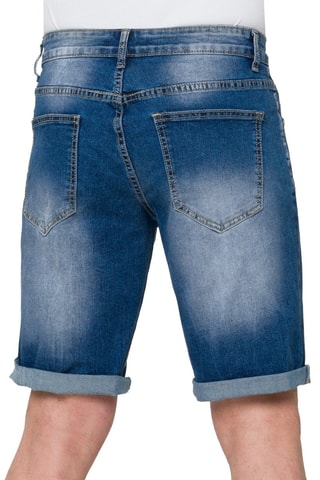 Bermudas vaqueras regular fit Wairoa - Celeste