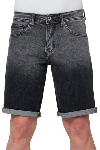 Bermudas vaqueras regular fit Kolotai - Negro