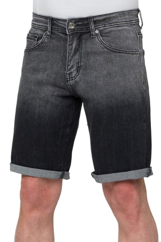 Bermudas vaqueras regular fit Kolotai - Negro