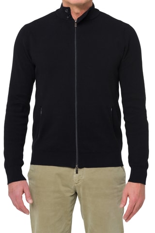 Cárdigan regular fit Kandui - Negro