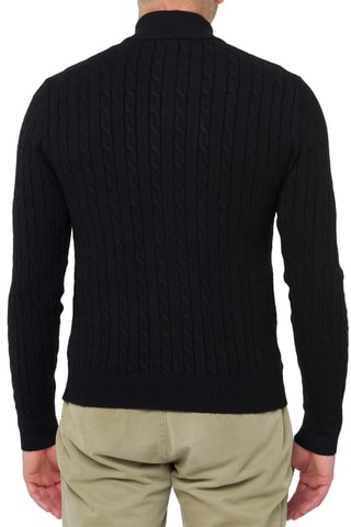 Cárdigan regular fit Vaisei - Negro