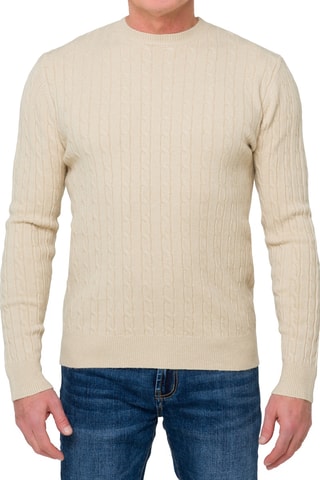 Jersey regular fit Tokoroa - Camel