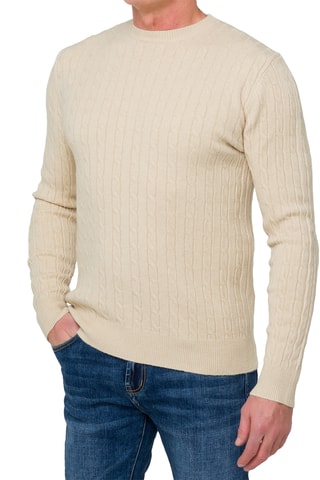 Jersey regular fit Tokoroa - Camel