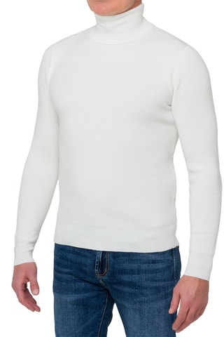 Jersey regular fit Beachport - Blanco