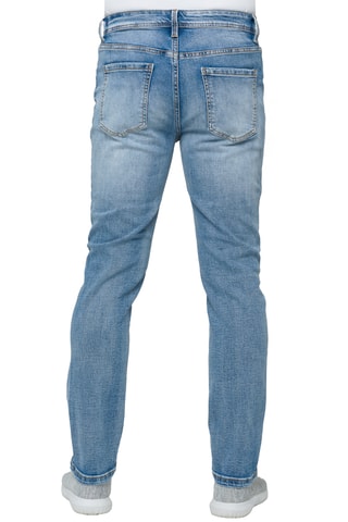 Vaquero regular fit Leebong - Azul claro