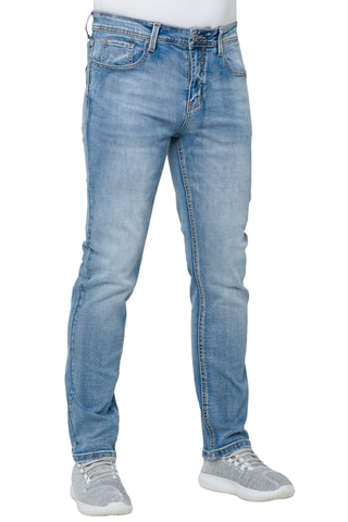 Vaquero regular fit Leebong - Azul claro