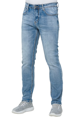 Vaquero regular fit Leebong - Azul claro