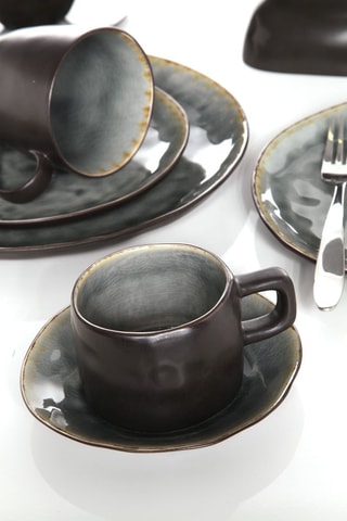 Plato de postre de gres Laguna - 20 cm