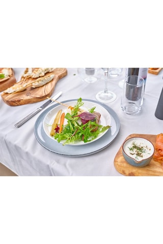 Plato de postre de porcelana Oslo - 22 cm