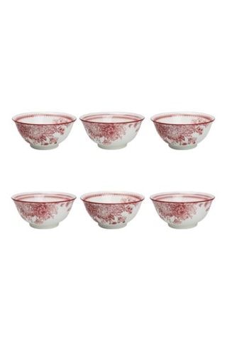 6 boles de porcelana Louise - 30 cl