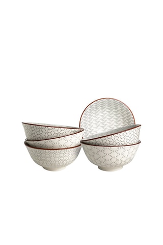 6 boles de porcelana Slow - 55 cl