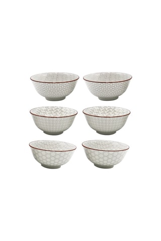 6 boles de porcelana Slow - 55 cl