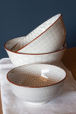 6 boles de porcelana Slow - 55 cl