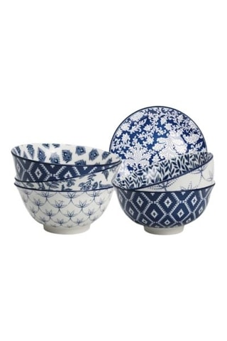 6 boles de porcelana Majorelle - 30 cl