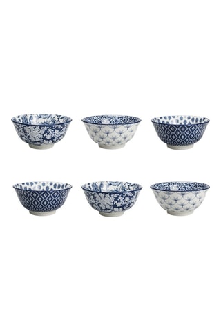 6 boles de porcelana Majorelle - 30 cl