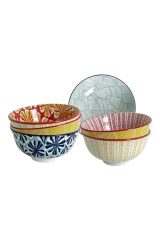 6 boles de porcelana Hilo - 30 cl