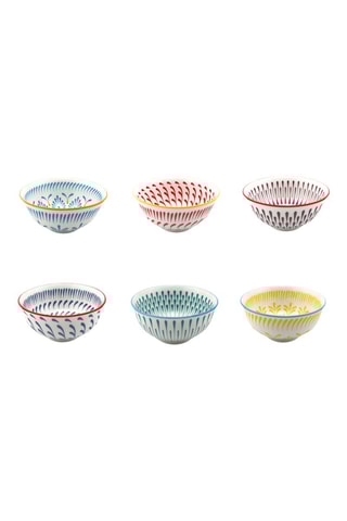 6 boles de porcelana Kyoto - 25 cl