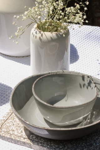 6 boles de cerámica Galet - 11 x 5,5 cm