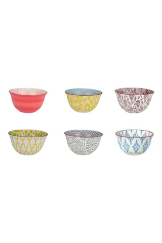 6 boles de porcelana Sabae - 30 cl