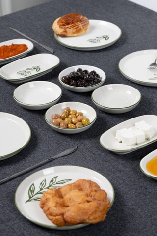 Vajilla de cerámica - 14 piezas