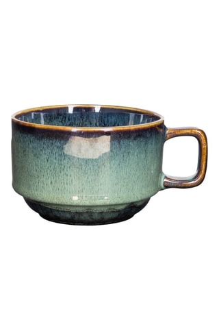 6 tazas de gres Jade - 36 cl