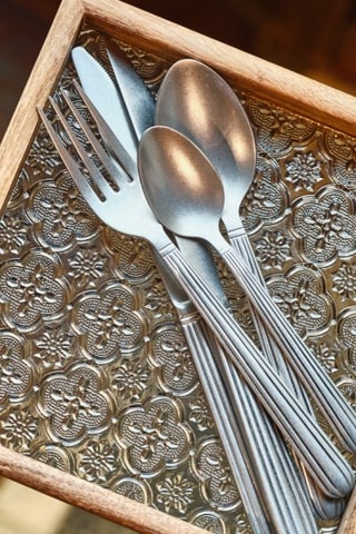 6 cuchillos chuleteros de acero inoxidable Bistro