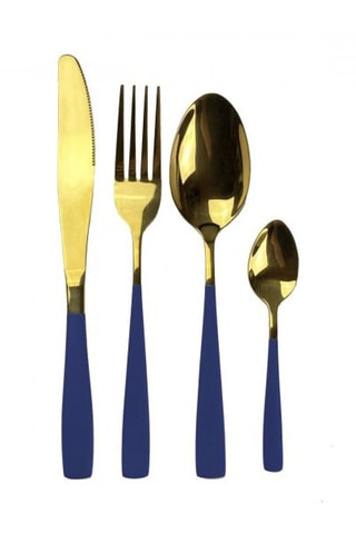 Cubertería de acero inoxidable Majorelle - 24 piezas