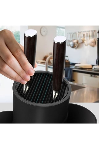 Organizador de cocina - 22 x 12 x 22 cm - Negro