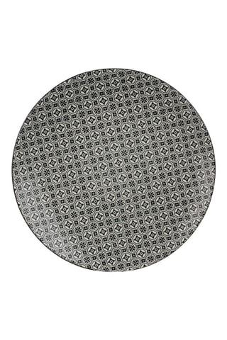 6 platos llanos de porcelana Komae - 26 cm