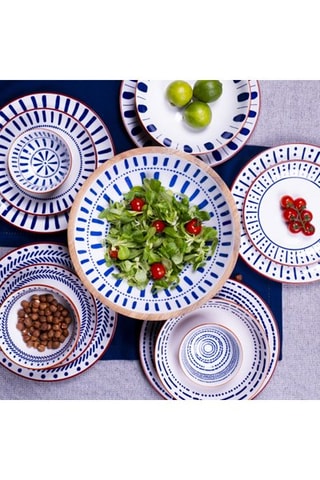 Juego de ensalada de madera de mango