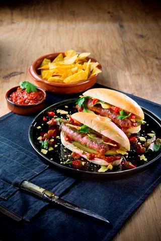 6 cuencos de gres Laguna - 19 cm