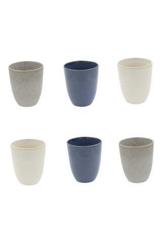6 tazas de cerámica Oia