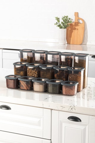 15 recipientes - 0,55/1,2/1,75 l